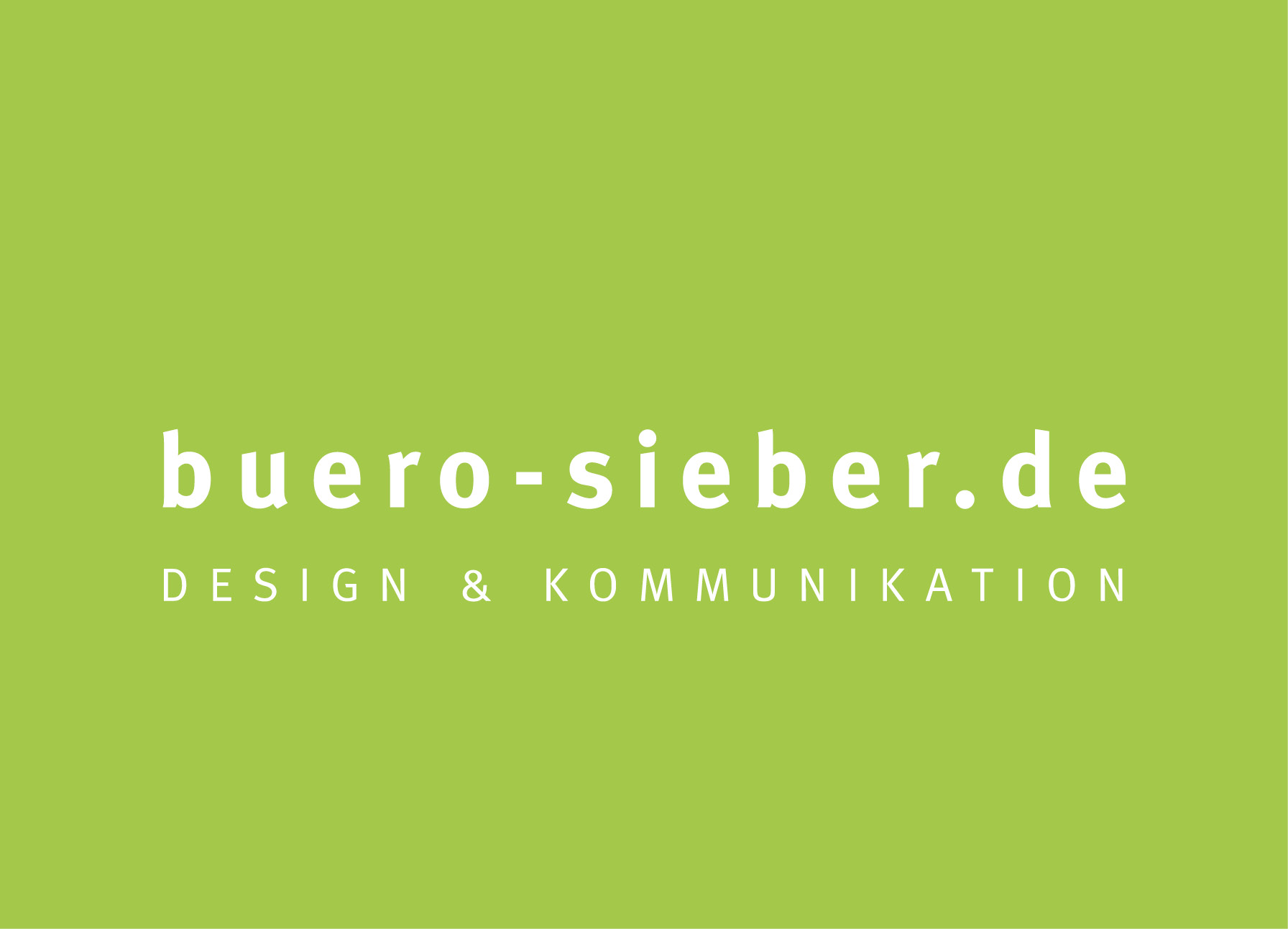 Büro Sieber, Designbüro